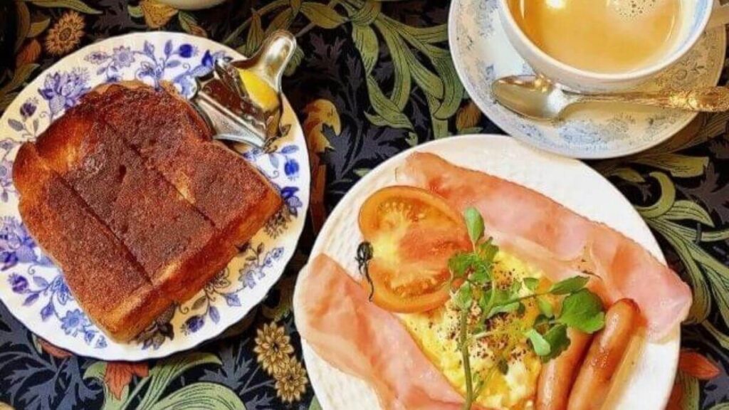 イギリス朝食　イングリッシュ・ブレックファスト